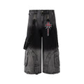 Heavy-duty Washed Jeans