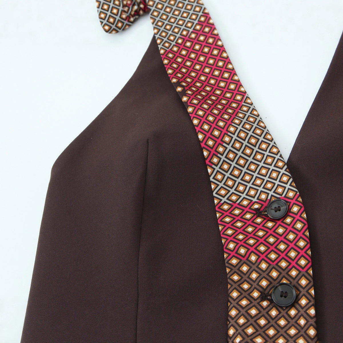 Tie-clip Necklace Vest