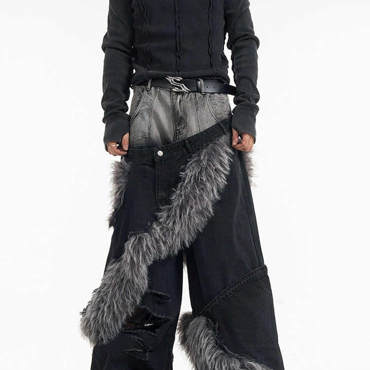 Furry Jeans