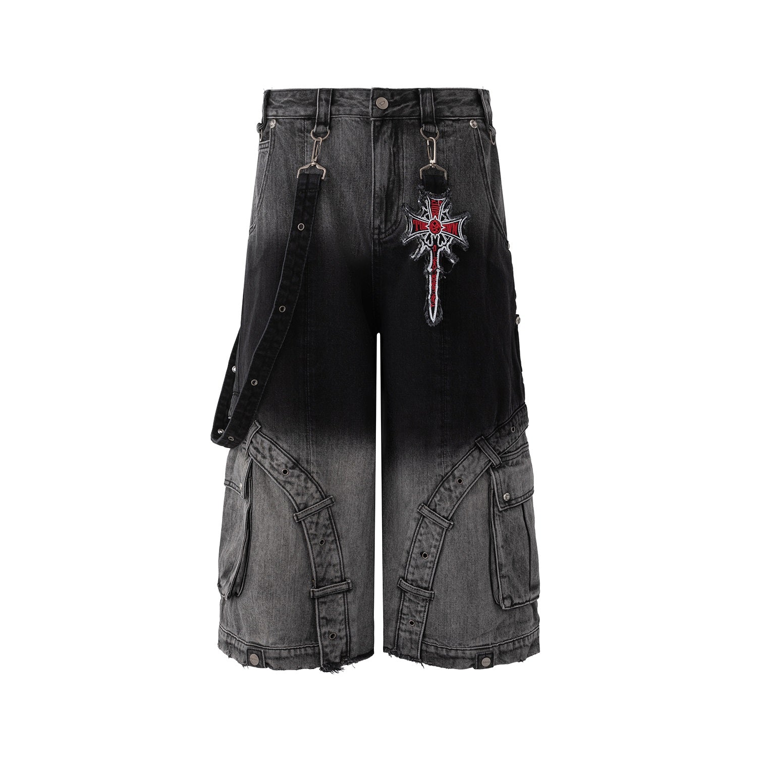 Heavy-duty Washed Jeans