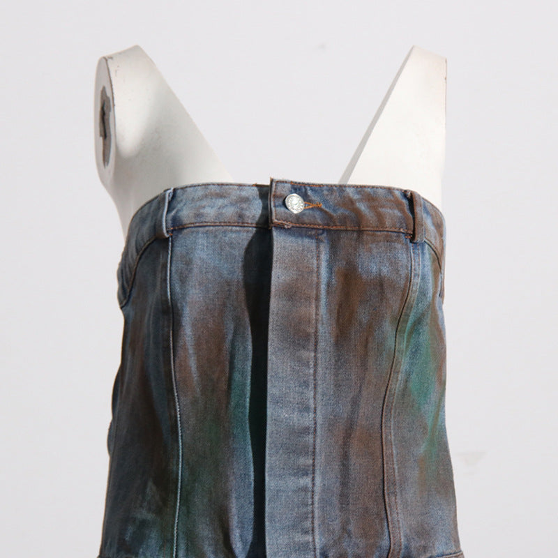 Distress Jumpsuit