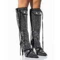 Needle Rhinestone Boots