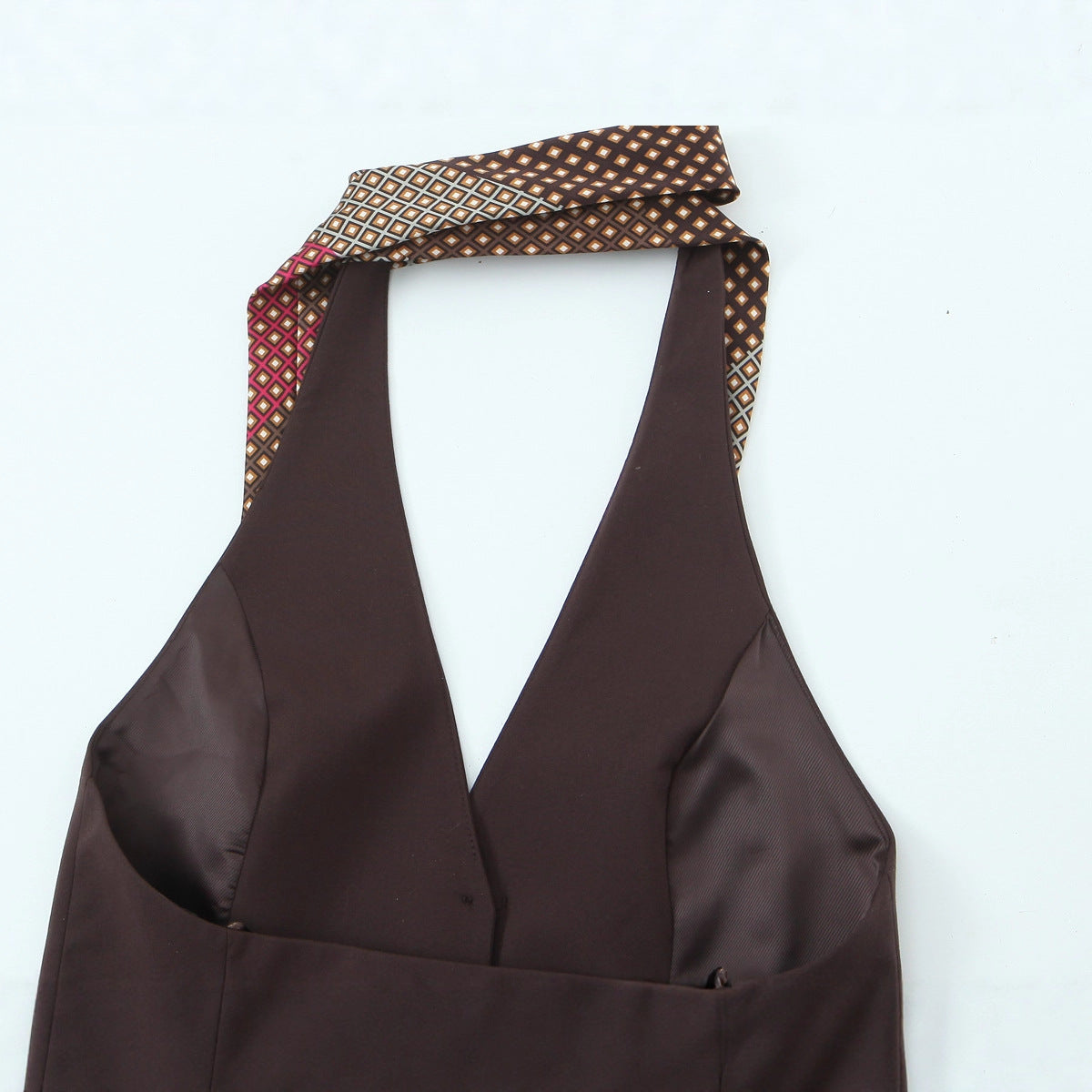 Tie-clip Necklace Vest