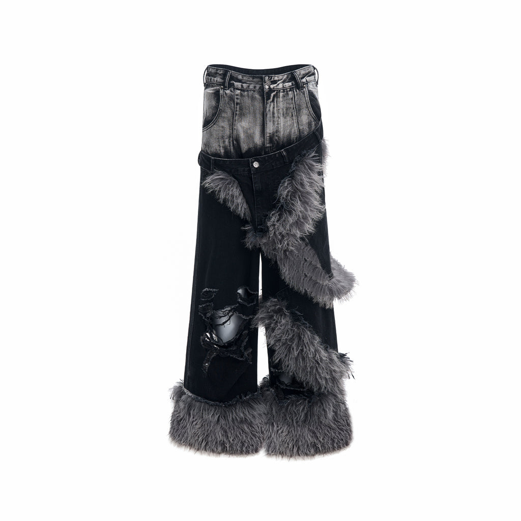 Furry Jeans