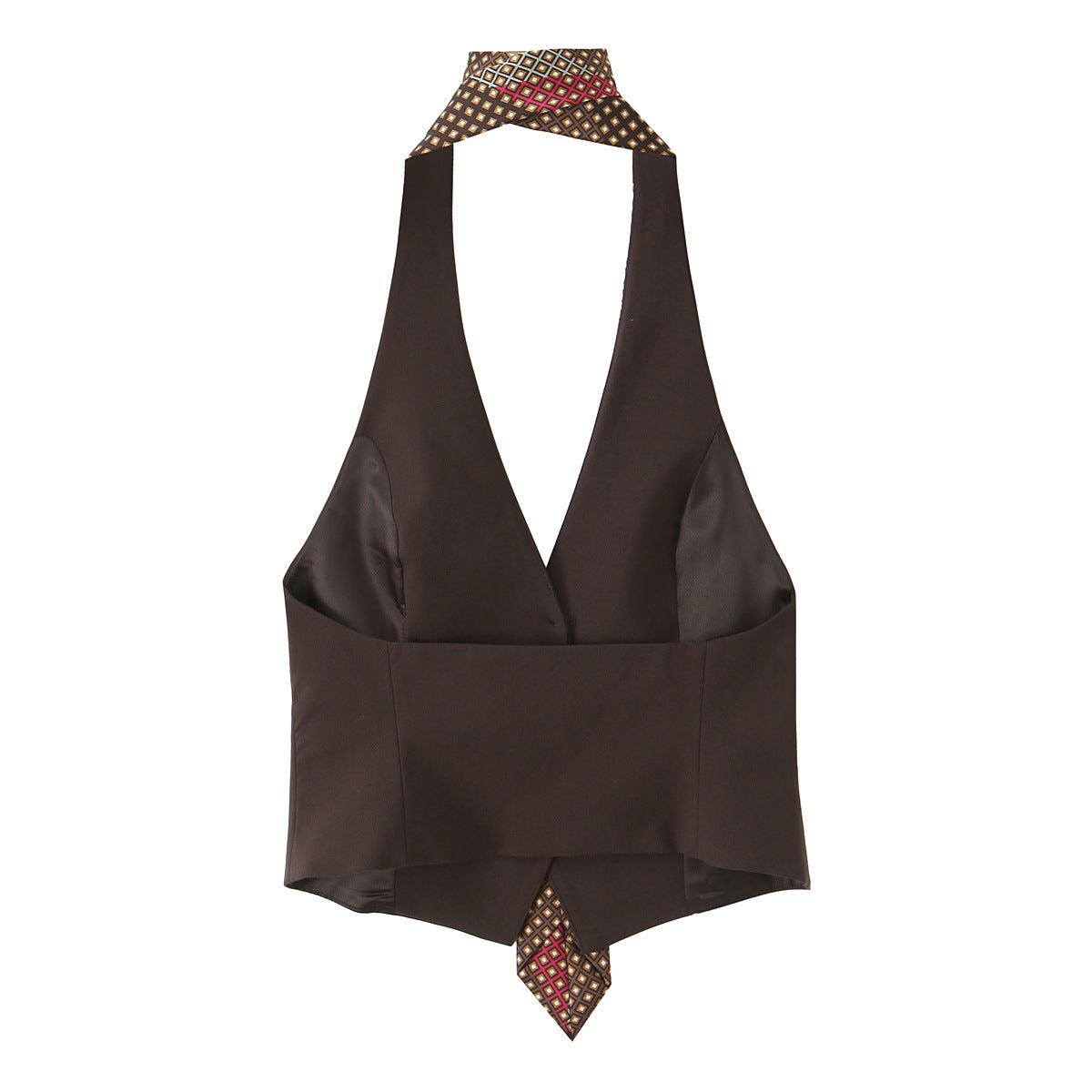 Tie-clip Necklace Vest